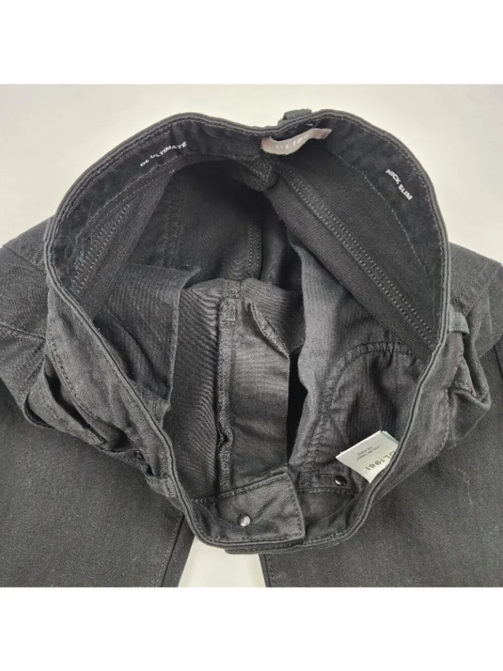 DL1961 Jeans Mens 31x33 Black DL Ultimate Nick Slim Denim